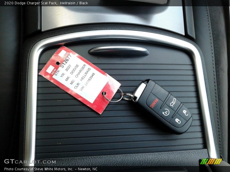 Hellraisin / Black 2020 Dodge Charger Scat Pack