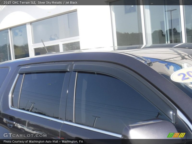 Silver Sky Metallic / Jet Black 2015 GMC Terrain SLE