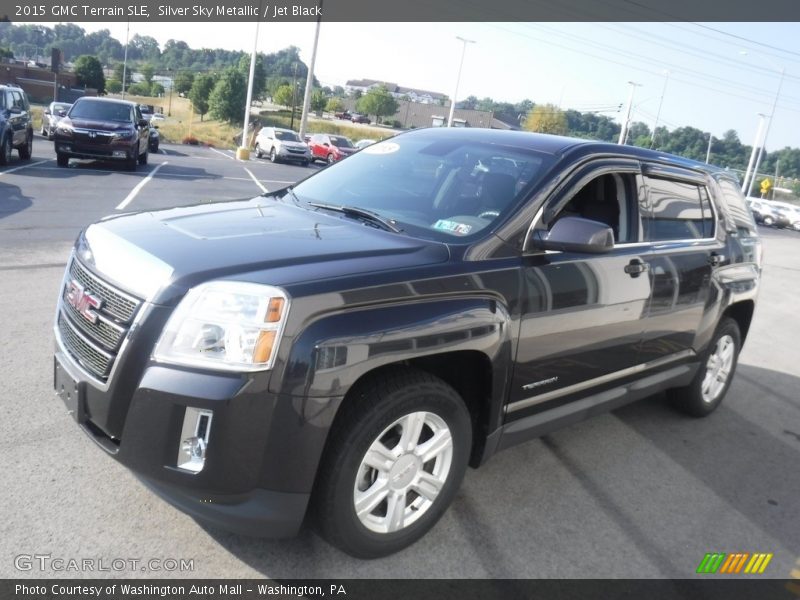 Silver Sky Metallic / Jet Black 2015 GMC Terrain SLE