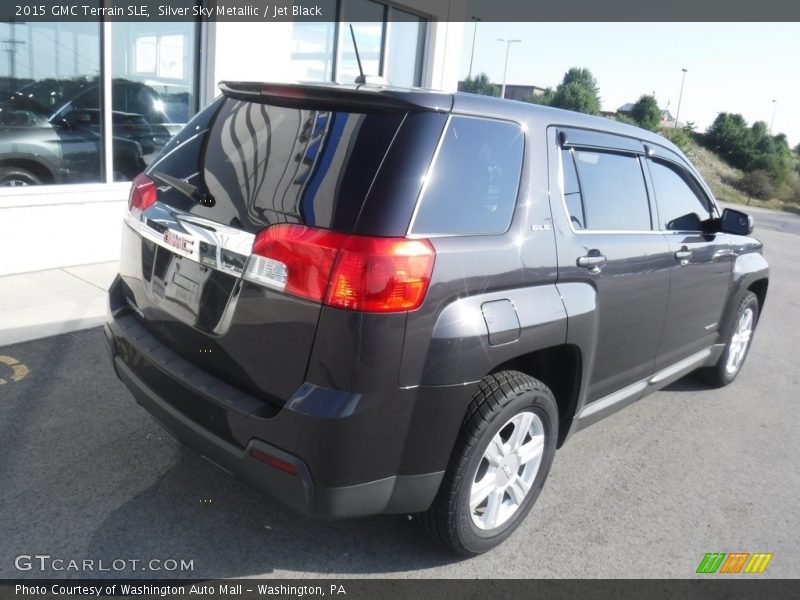 Silver Sky Metallic / Jet Black 2015 GMC Terrain SLE