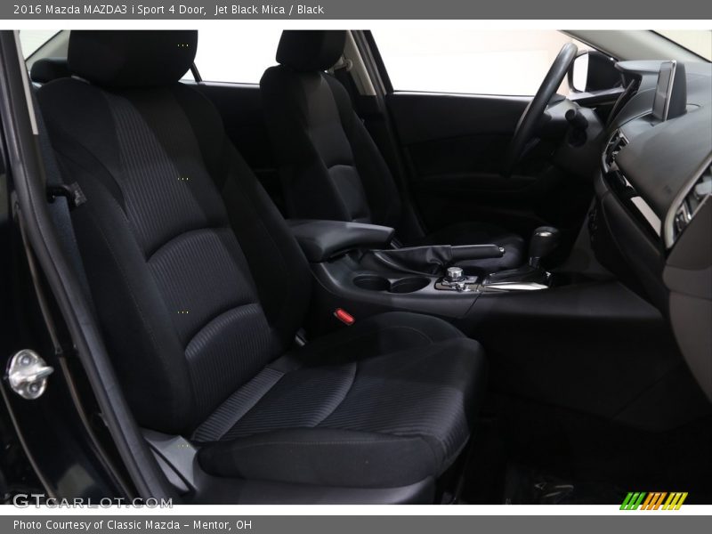 Jet Black Mica / Black 2016 Mazda MAZDA3 i Sport 4 Door