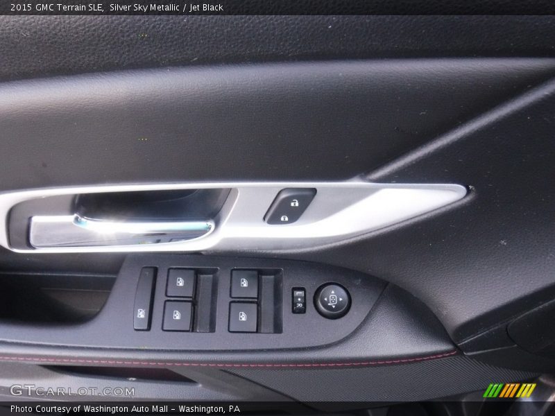 Silver Sky Metallic / Jet Black 2015 GMC Terrain SLE