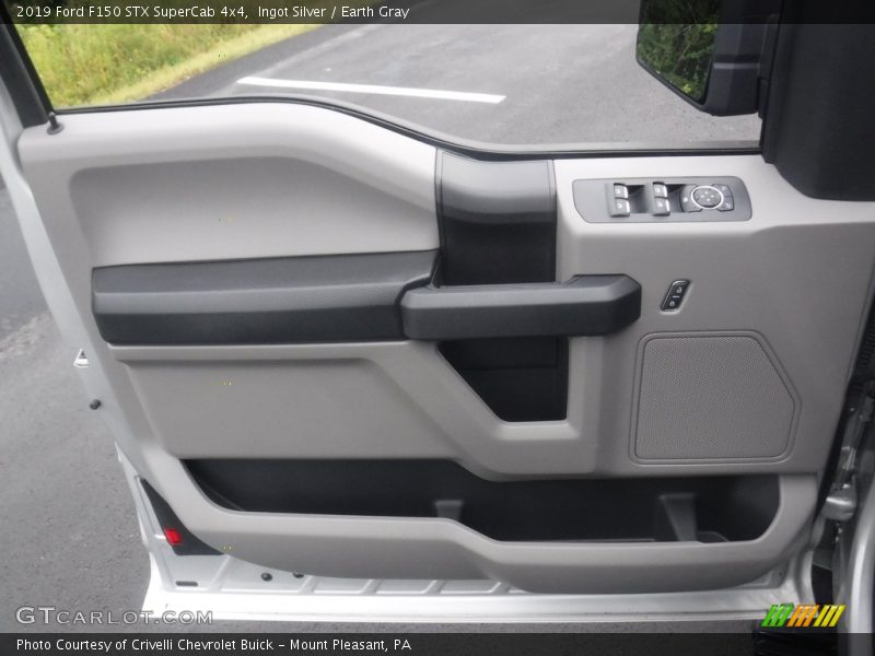 Ingot Silver / Earth Gray 2019 Ford F150 STX SuperCab 4x4