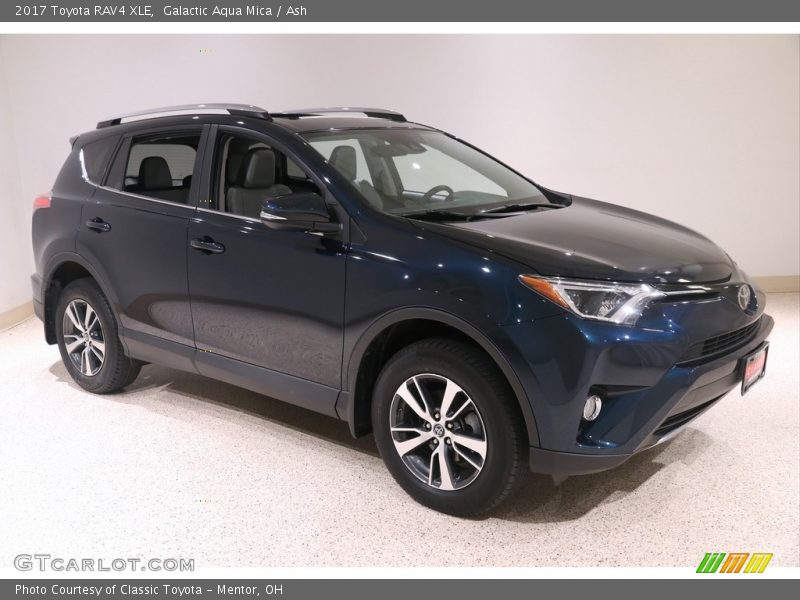 Galactic Aqua Mica / Ash 2017 Toyota RAV4 XLE