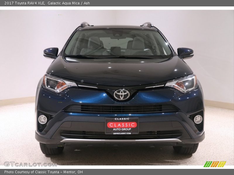 Galactic Aqua Mica / Ash 2017 Toyota RAV4 XLE