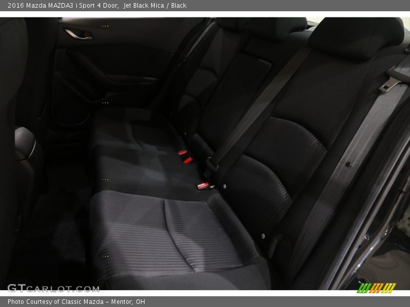Jet Black Mica / Black 2016 Mazda MAZDA3 i Sport 4 Door