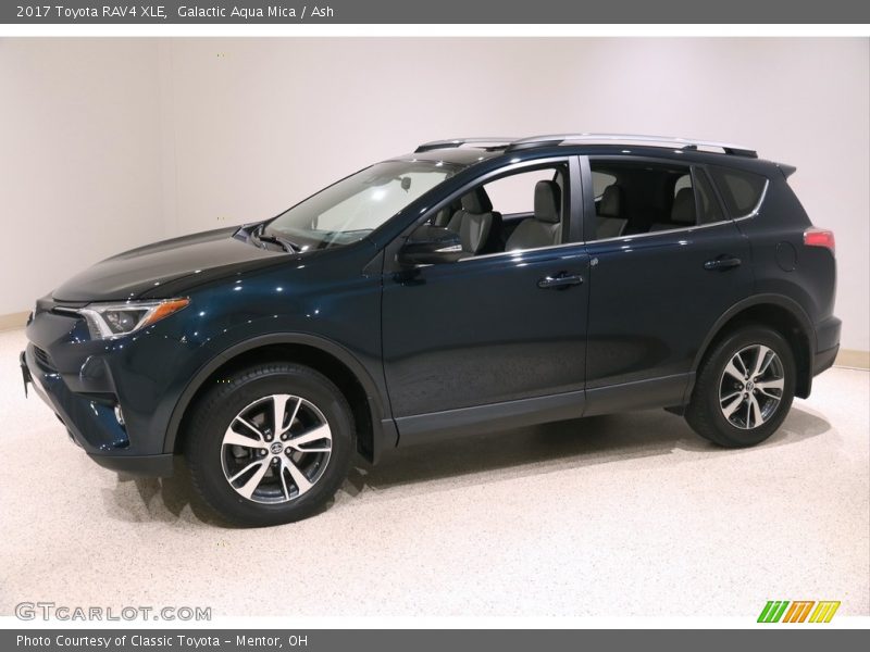 Galactic Aqua Mica / Ash 2017 Toyota RAV4 XLE
