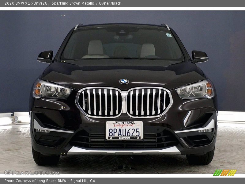 Sparkling Brown Metallic / Oyster/Black 2020 BMW X1 xDrive28i