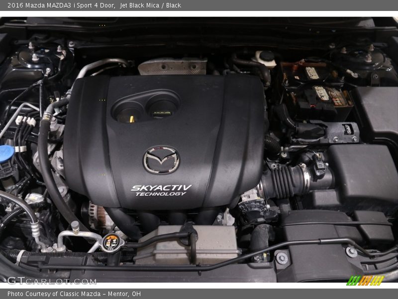  2016 MAZDA3 i Sport 4 Door Engine - 2.0 Liter SKYACTIV-G DI DOHC 16-Valve VVT 4 Cylinder