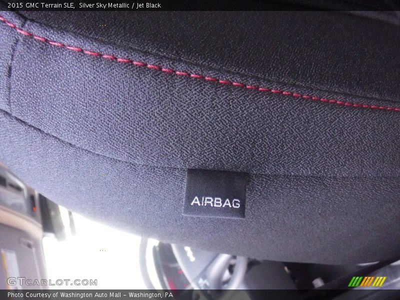 Silver Sky Metallic / Jet Black 2015 GMC Terrain SLE