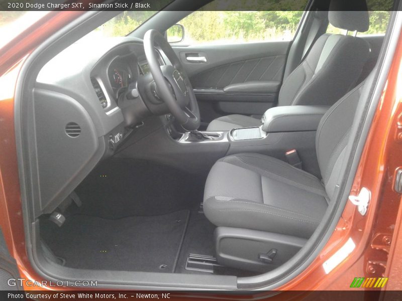 Front Seat of 2020 Charger SXT