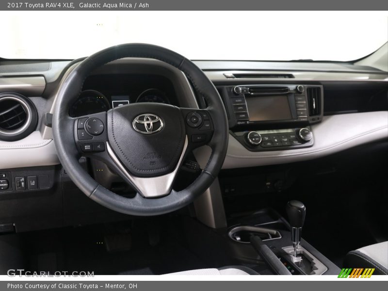 Galactic Aqua Mica / Ash 2017 Toyota RAV4 XLE