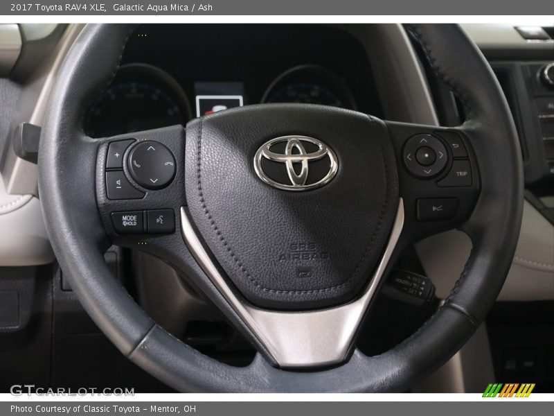 Galactic Aqua Mica / Ash 2017 Toyota RAV4 XLE