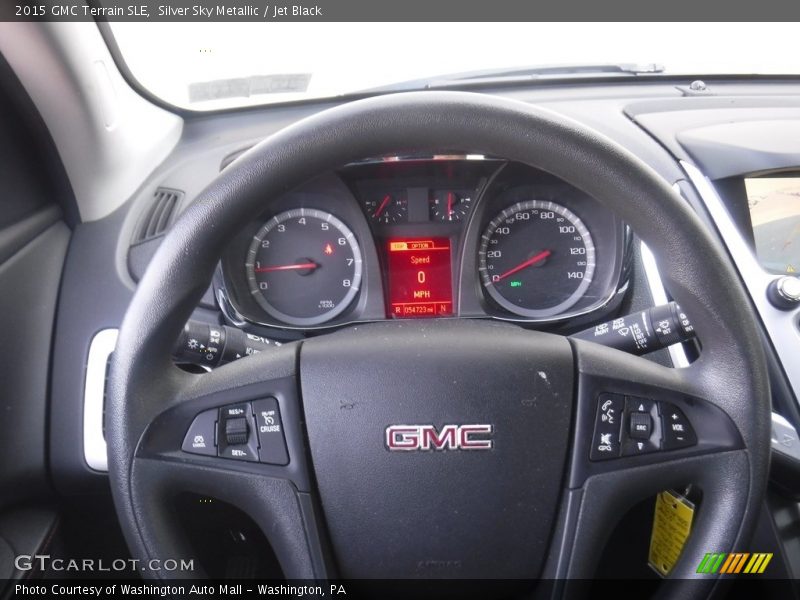 Silver Sky Metallic / Jet Black 2015 GMC Terrain SLE