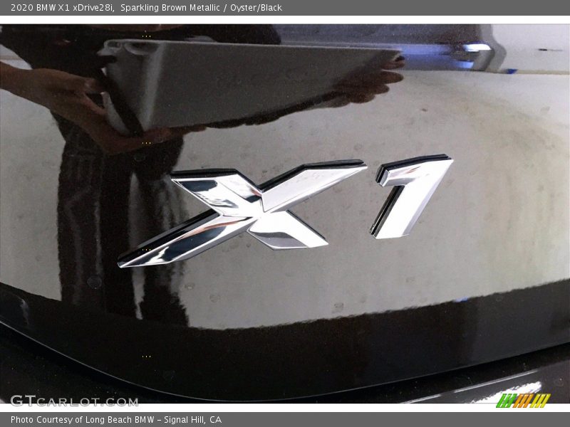 Sparkling Brown Metallic / Oyster/Black 2020 BMW X1 xDrive28i