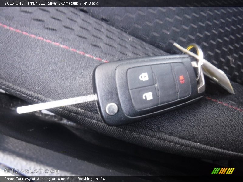 Silver Sky Metallic / Jet Black 2015 GMC Terrain SLE