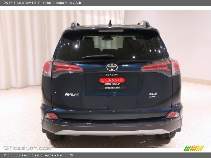 Galactic Aqua Mica / Ash 2017 Toyota RAV4 XLE
