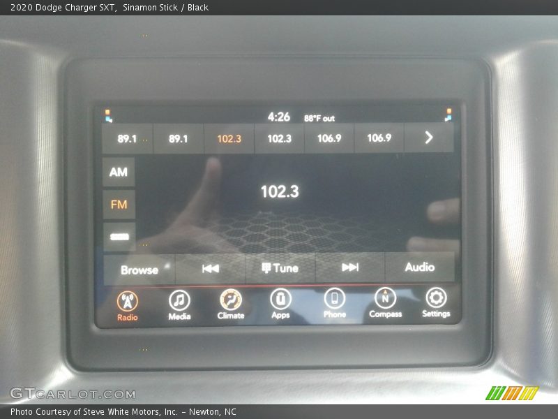 Sinamon Stick / Black 2020 Dodge Charger SXT