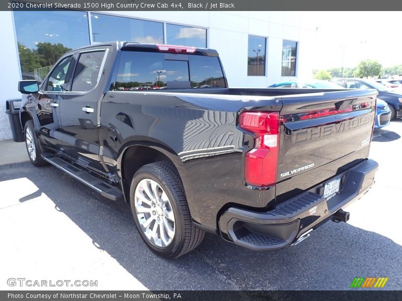 Black / Jet Black 2020 Chevrolet Silverado 1500 High Country Crew Cab 4x4