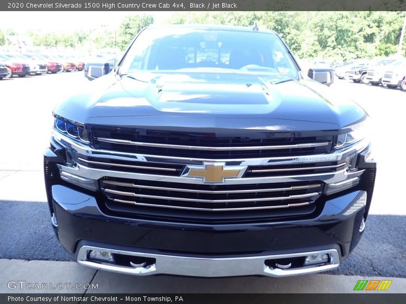 Black / Jet Black 2020 Chevrolet Silverado 1500 High Country Crew Cab 4x4