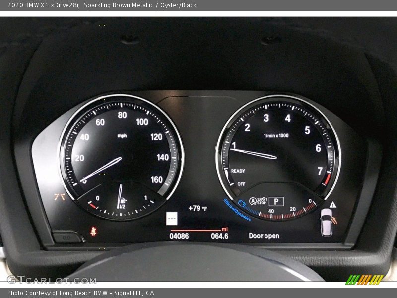 Sparkling Brown Metallic / Oyster/Black 2020 BMW X1 xDrive28i