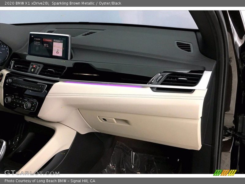 Sparkling Brown Metallic / Oyster/Black 2020 BMW X1 xDrive28i
