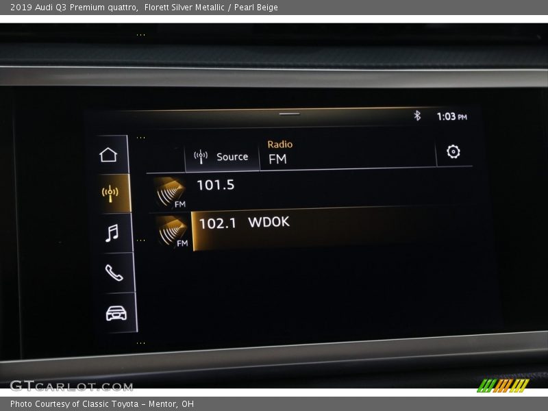 Audio System of 2019 Q3 Premium quattro