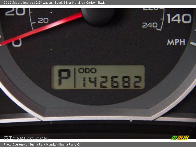 Spark Silver Metallic / Carbon Black 2010 Subaru Impreza 2.5i Wagon