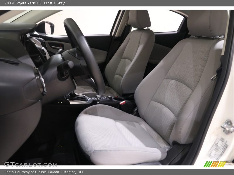 Frost / Gray 2019 Toyota Yaris LE