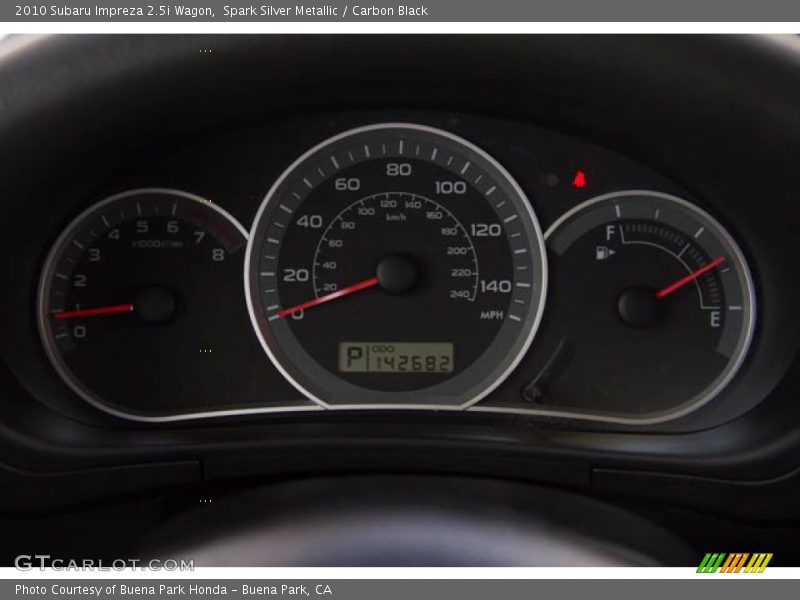 Spark Silver Metallic / Carbon Black 2010 Subaru Impreza 2.5i Wagon