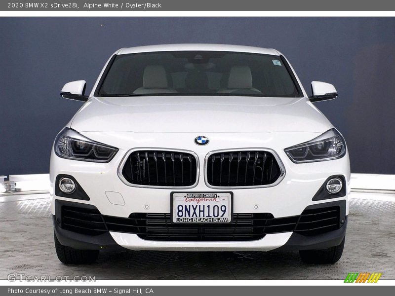 Alpine White / Oyster/Black 2020 BMW X2 sDrive28i