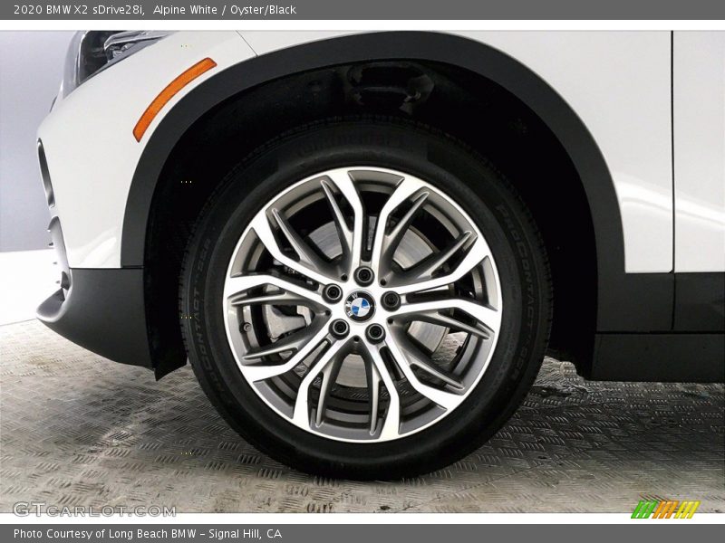 Alpine White / Oyster/Black 2020 BMW X2 sDrive28i