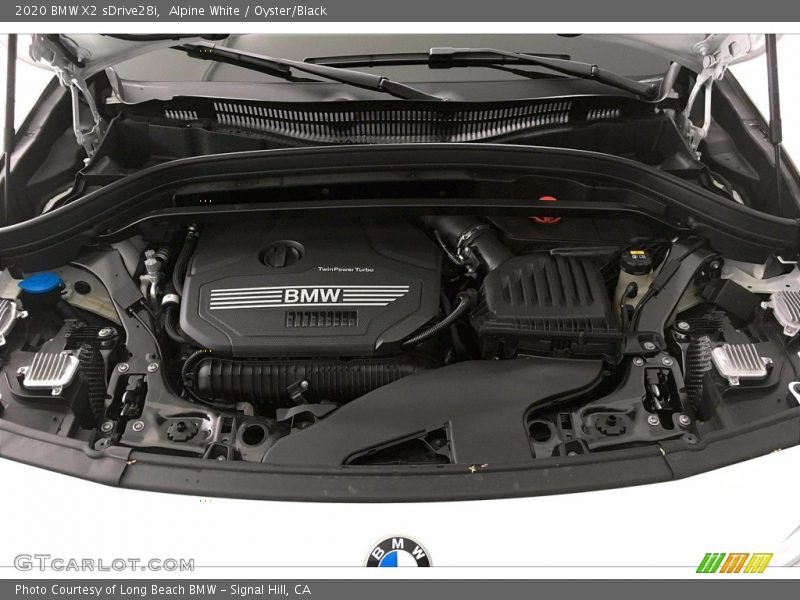 Alpine White / Oyster/Black 2020 BMW X2 sDrive28i