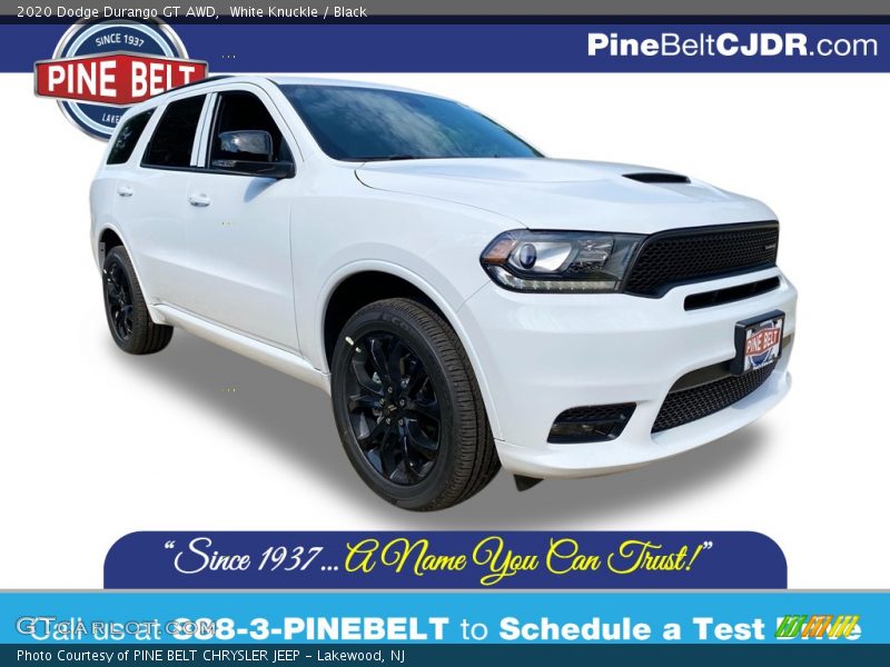 White Knuckle / Black 2020 Dodge Durango GT AWD
