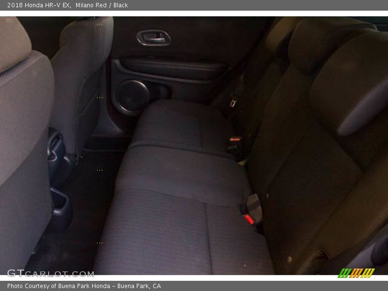 Milano Red / Black 2018 Honda HR-V EX