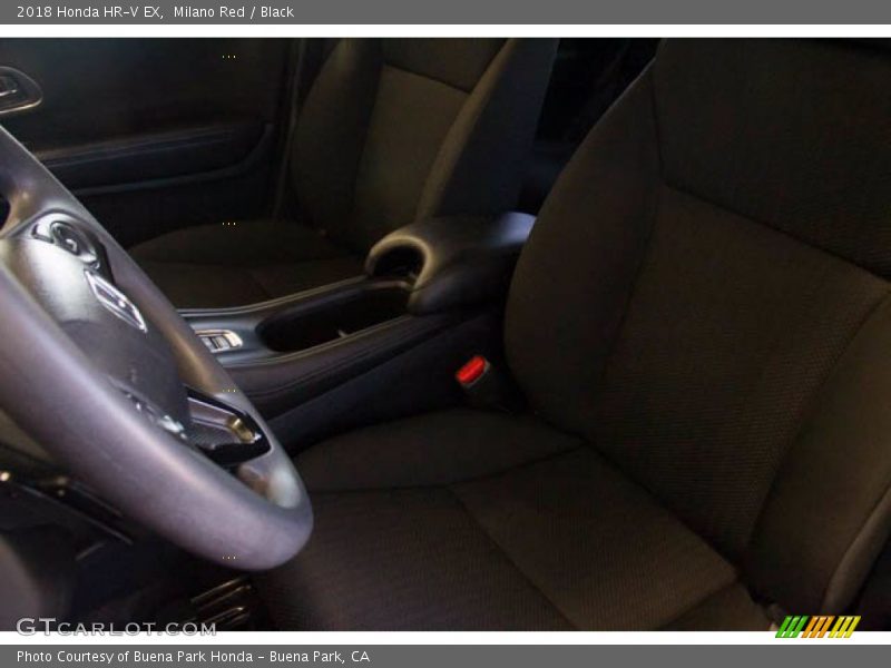 Milano Red / Black 2018 Honda HR-V EX