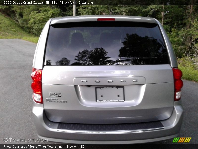Billet / Black/Light Graystone 2020 Dodge Grand Caravan SE