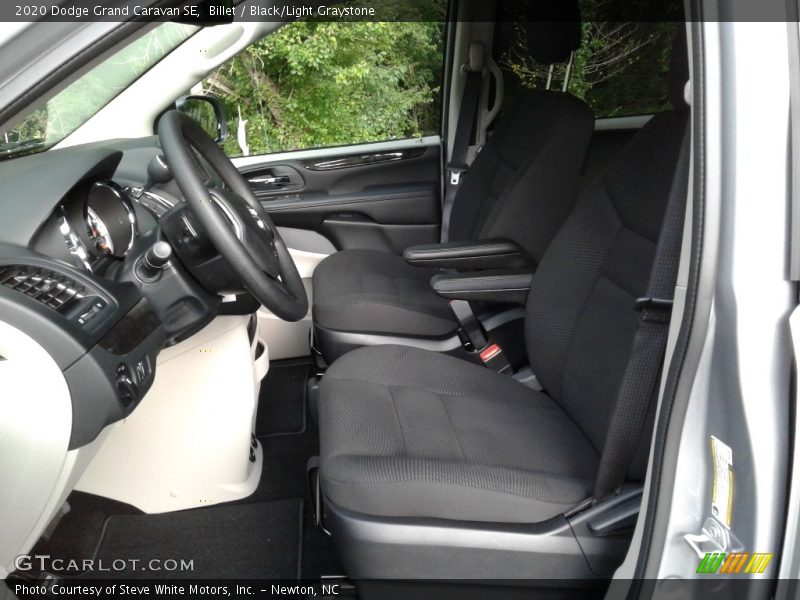 Billet / Black/Light Graystone 2020 Dodge Grand Caravan SE