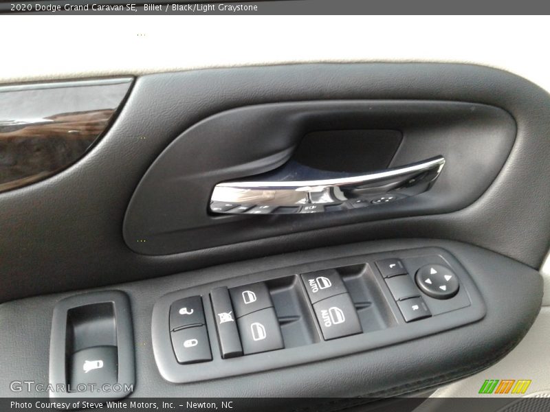 Billet / Black/Light Graystone 2020 Dodge Grand Caravan SE