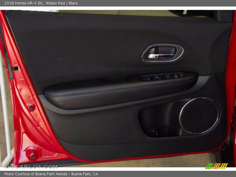 Milano Red / Black 2018 Honda HR-V EX