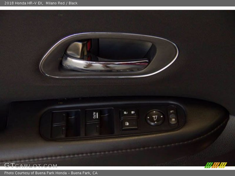 Milano Red / Black 2018 Honda HR-V EX