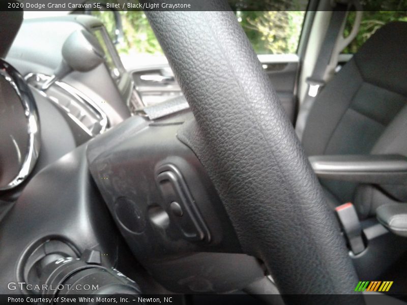 Billet / Black/Light Graystone 2020 Dodge Grand Caravan SE