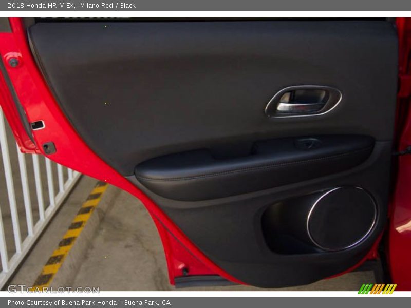 Milano Red / Black 2018 Honda HR-V EX