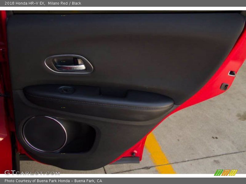 Milano Red / Black 2018 Honda HR-V EX