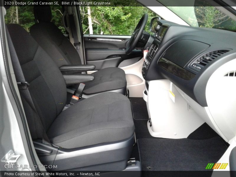 Billet / Black/Light Graystone 2020 Dodge Grand Caravan SE