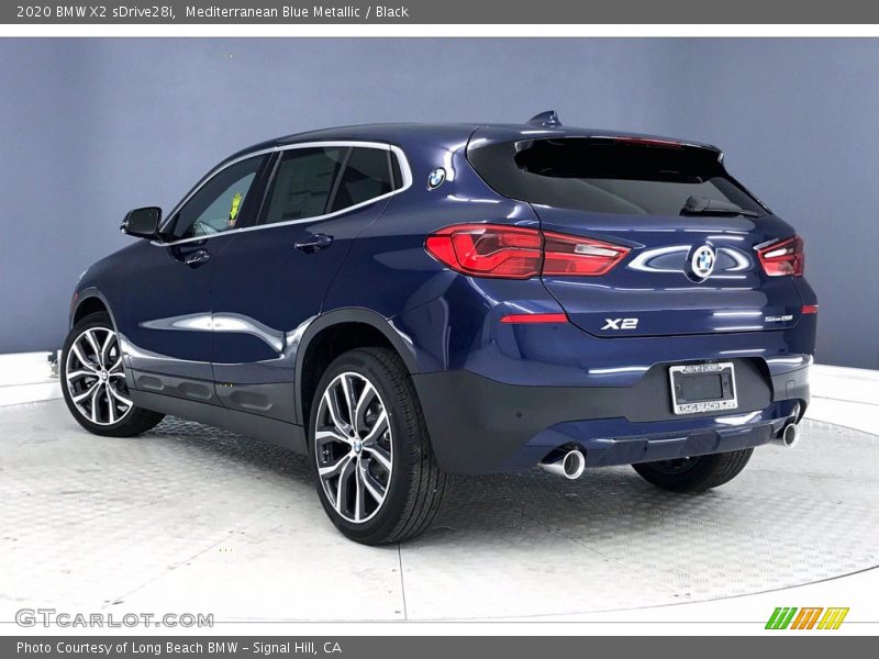 Mediterranean Blue Metallic / Black 2020 BMW X2 sDrive28i