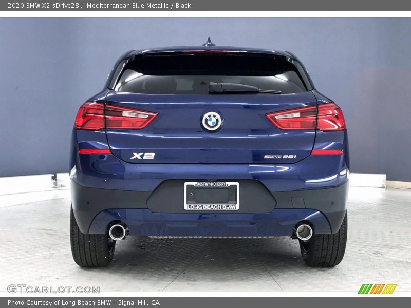 Mediterranean Blue Metallic / Black 2020 BMW X2 sDrive28i