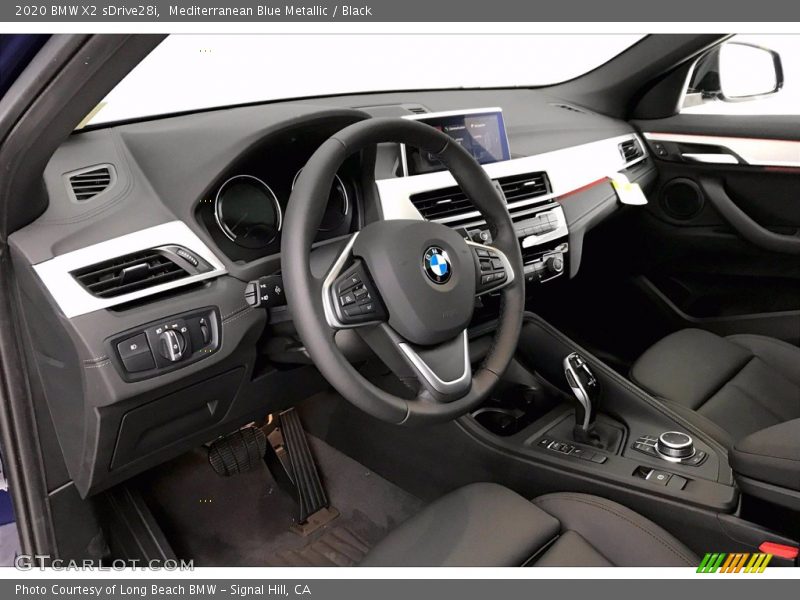 Mediterranean Blue Metallic / Black 2020 BMW X2 sDrive28i