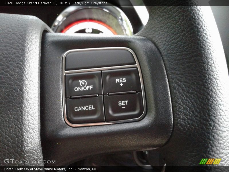 Billet / Black/Light Graystone 2020 Dodge Grand Caravan SE