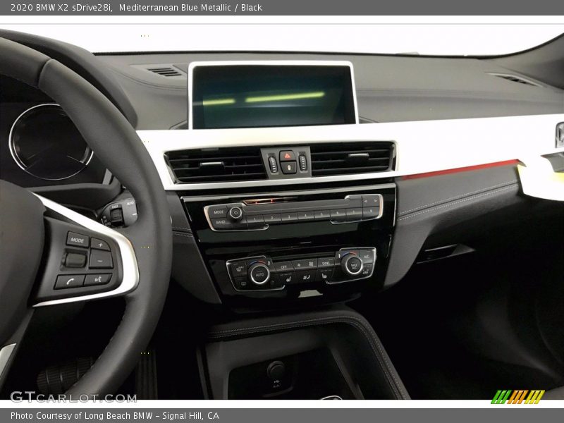 Mediterranean Blue Metallic / Black 2020 BMW X2 sDrive28i
